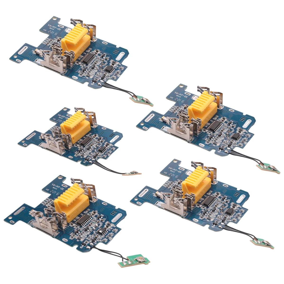 Li-Ion Bateria BMS PCB Carregamento Proteção Board para Makita, Ferramenta Elétrica, BL1830, 18V, BL1815, BL1860, LXT400, Bl1850, 5pcs