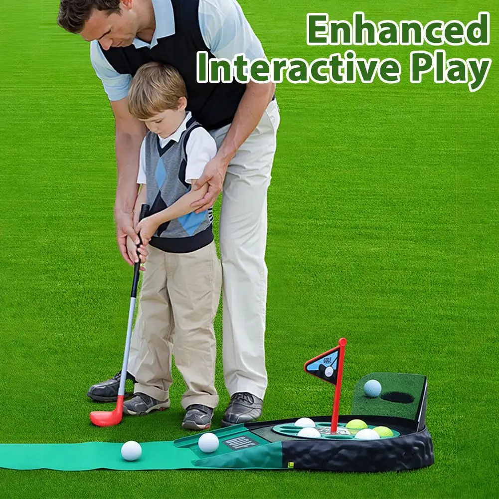 Golfspeelgoed voor kinderen Binnen Buiten Speelgoed Sportactiviteiten Putting Oefenspeelgoed Mini-oefenmachine Speelgoed voor kinderen Tieners Familie