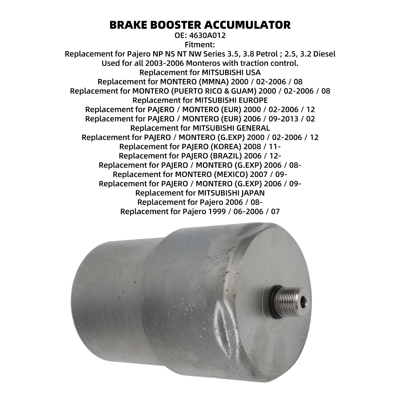 Brake Booster Accum… - image