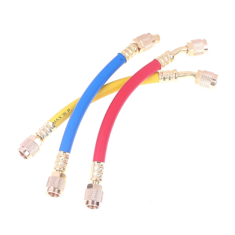

1/4 SAE Thread HVAC Refrigerant Charging Hose 800-4000PSI Tube For Home Air Conditioner Maintenance