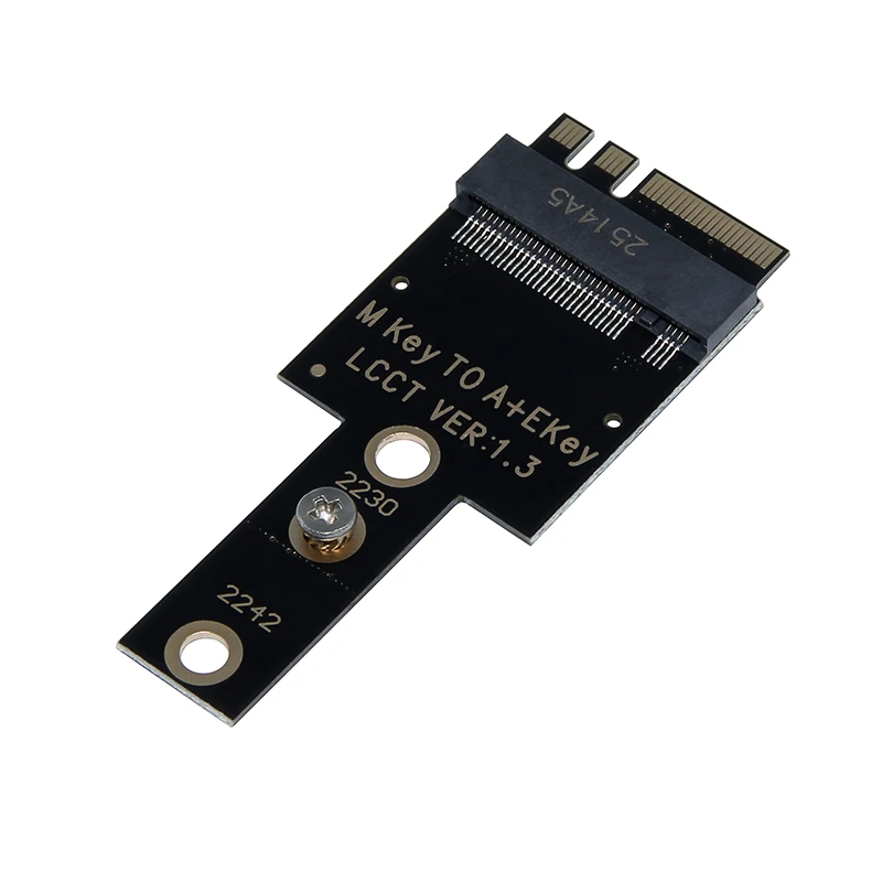 بطاقة الشبكة اللاسلكية M.2 WiFi A + E مفتاح لبطاقة محول القرص الصلب 2230 2242 NVME M.2 NGFF SSD