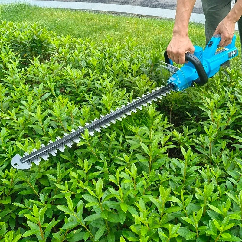 40V lithium battery pruner fence trimmer household green trimmer flower and grass hedge