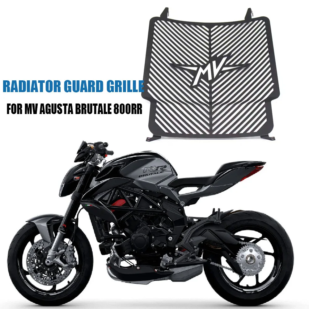 

For MV Agusta Brutale 800 800RR 800 RR Motorcycle Accessories Radiator Guard Grille Protector Grill Cover Protection