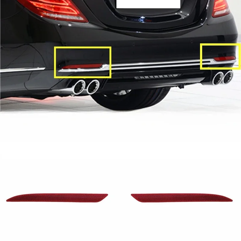 

Задний правый/левый светоотражатель бампера для Mercedes-Benz S-класса W222 S320 S350 S400 S450 S500 S600 14-20