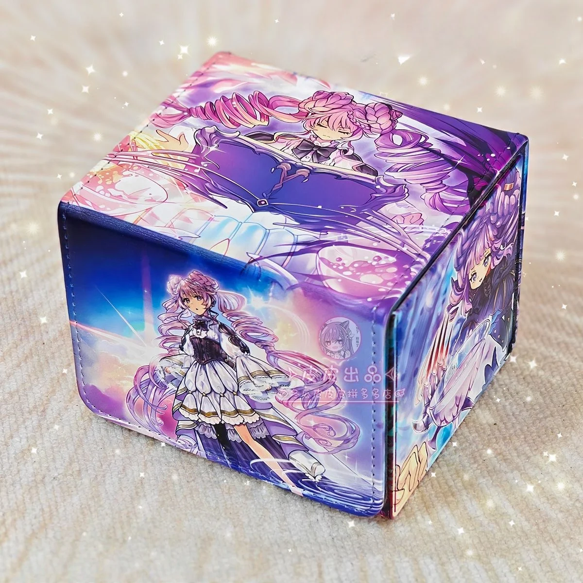 Yu-Gi-Oh! Mementoal Tecuhtlica-ombined Creation Card Box Magnetic Leather Selettrice Vaalmonica Game Collection Card Storage Box