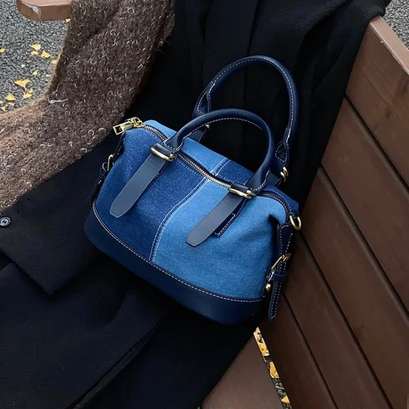 

Modern Ladies Tote Bag Luxury Leather Crossbody Shoulder Handbag Designer Purse Women's Elegant