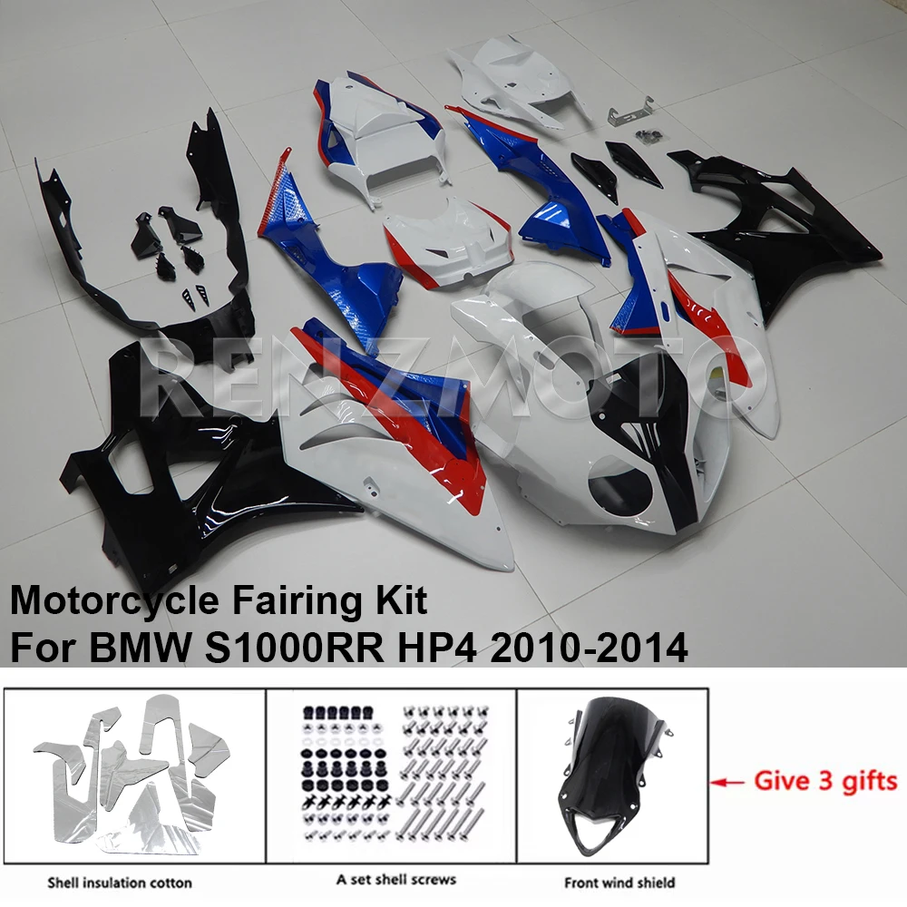 

B1012-116a Motorcycle Fairing Set Body Kit Plastic For BMW S1000RR HP4 2009-2014 Accessories ABS Injection Bodywork