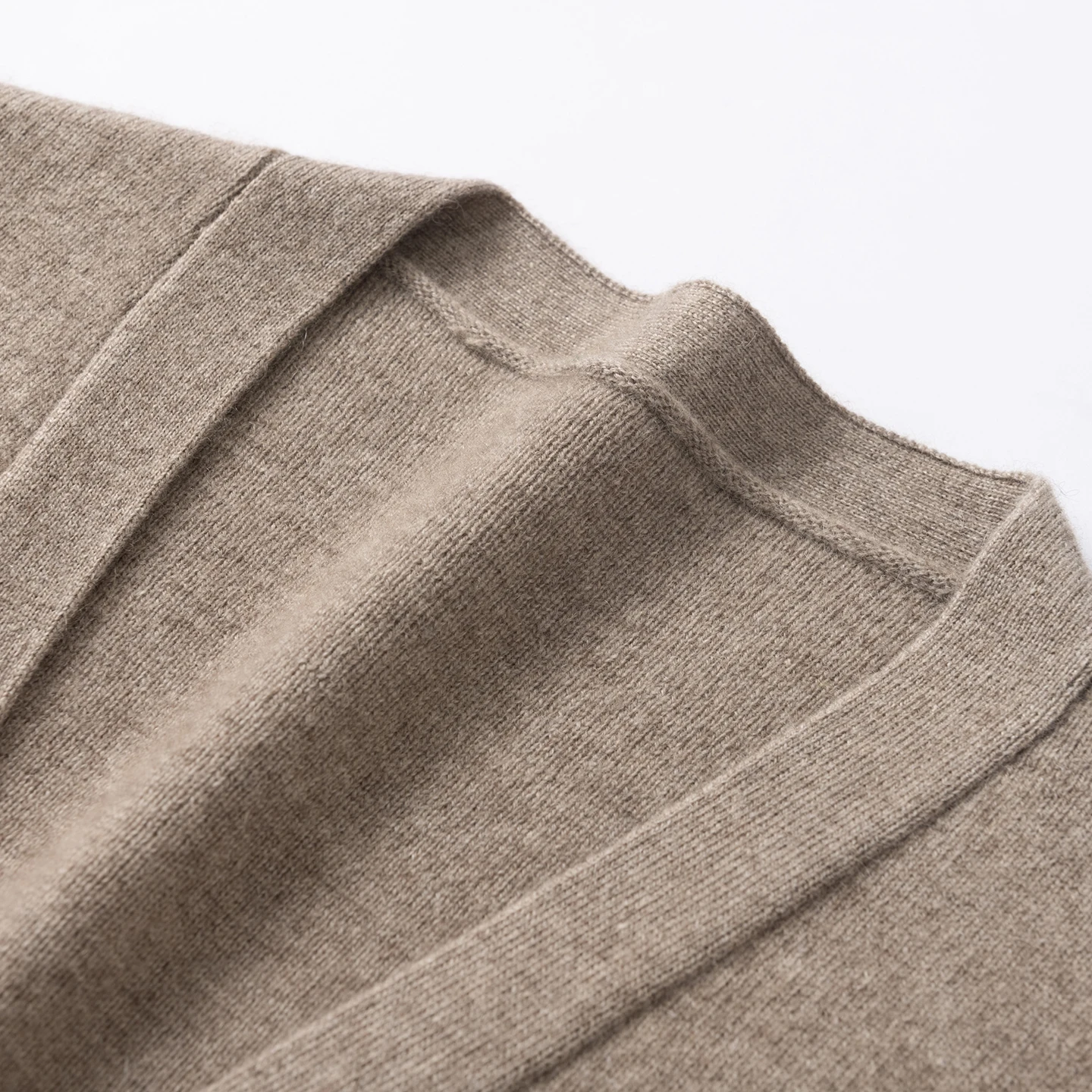 Men's Business Casual V-Neck Knitwear 100% Pure Cashmere Sweater Autumn Winter Warm Basic Style Open Cardigan for Young Adults