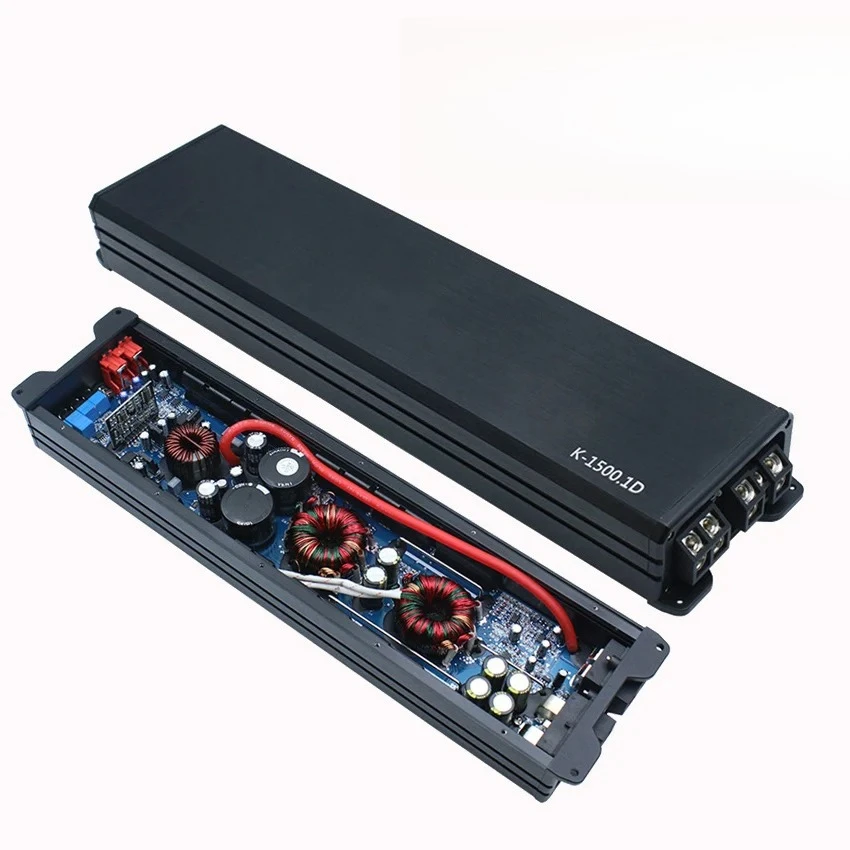 Car Audio Power Amplifier Single Channel 1500w Car Audio Speaker SubWoofer Bass Horn Stereo Amplificador De Sonido Para Auto