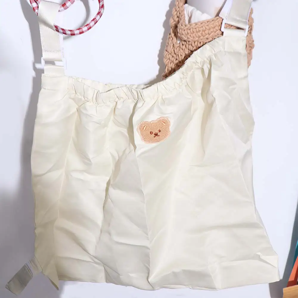 Bolsa de almacenamiento para cochecito de bebé de nailon, bolsa multifuncional para mamá, bolsa para biberones, pañales, portavasos para cochecito, bolsa de almacenamiento para pañales