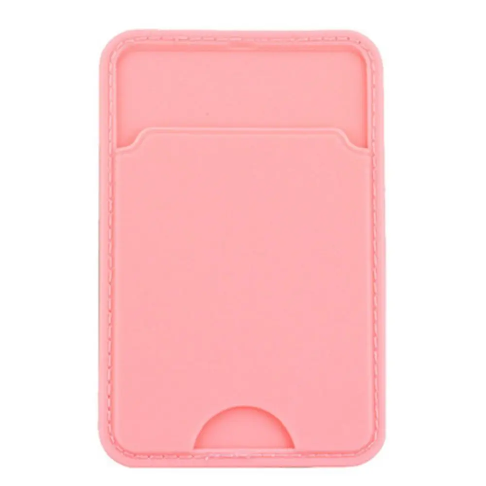 

TPU Back Paste Card Holder Set Adhesive Anti-theft Mobile Phone Back Paste Card Holder Back Paste Solid Color Mobile Phone