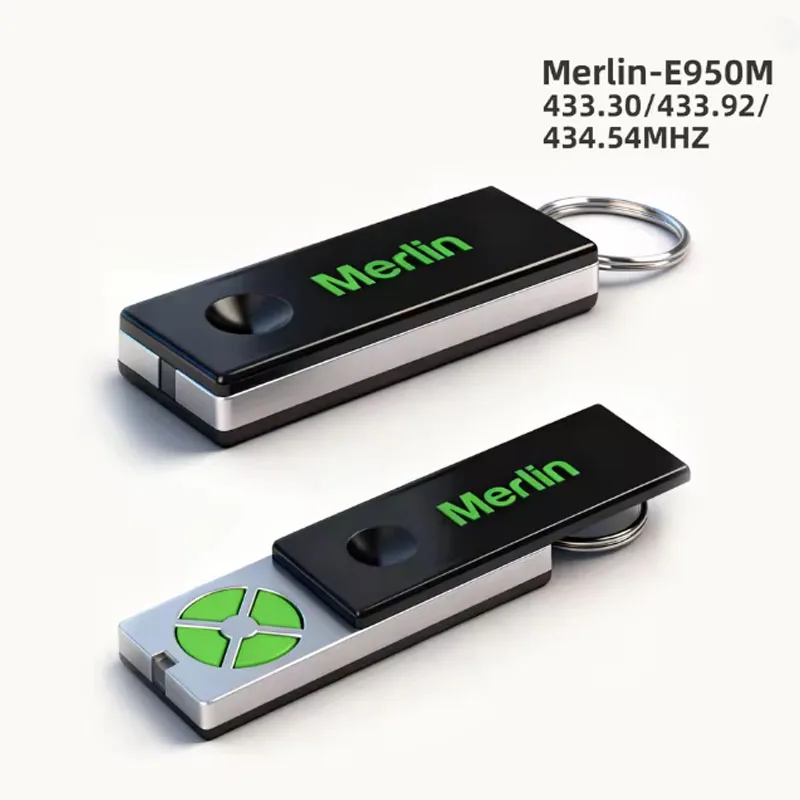 Merlin/Liftmaster remote E960M/E950M E945M/E943M/E940M Security+2.0 garage door opener remote control 433.30 434.54 433.92Mhz