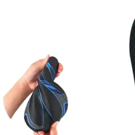 Bike Seat Cover with Thick Silicone Sponge for Road and For Mountain Bicycles with Ergonomic Design and Ventilation Channel