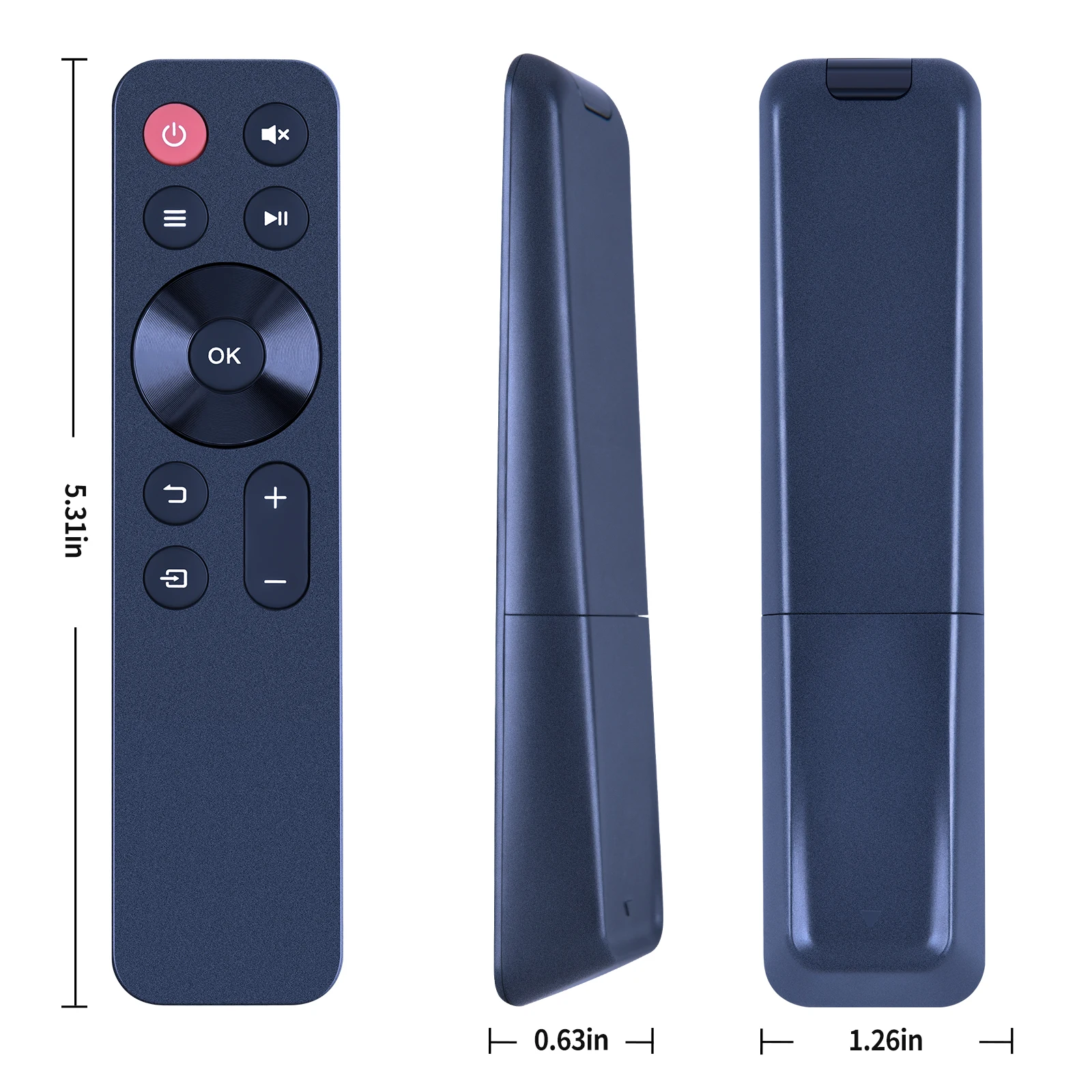 Remote Control For (Vankyo Leisure 420 530W 495W) (Vamvo YG220 L6200 S1) Zmucen & Artlii YG600 Portable Mini Portable Projector