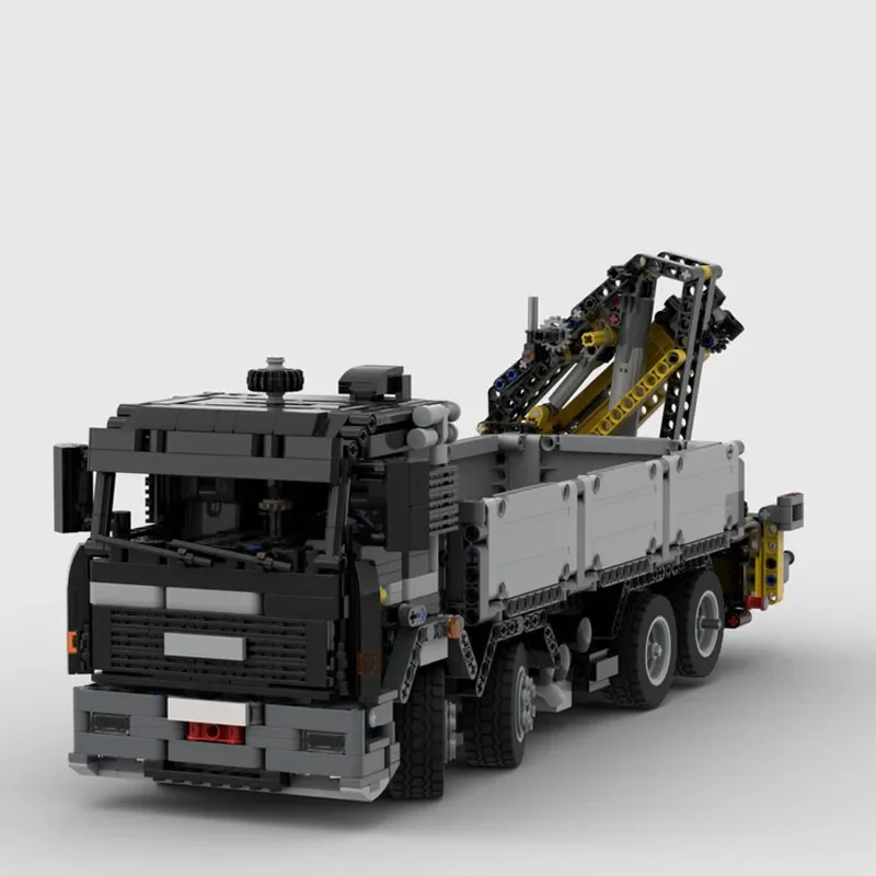 MOC-107350 Dump Crane Truck Assembly Splicing Building Blocks Model 1926 Building Blocks Parts Kids Building Blocks Toys Gifts