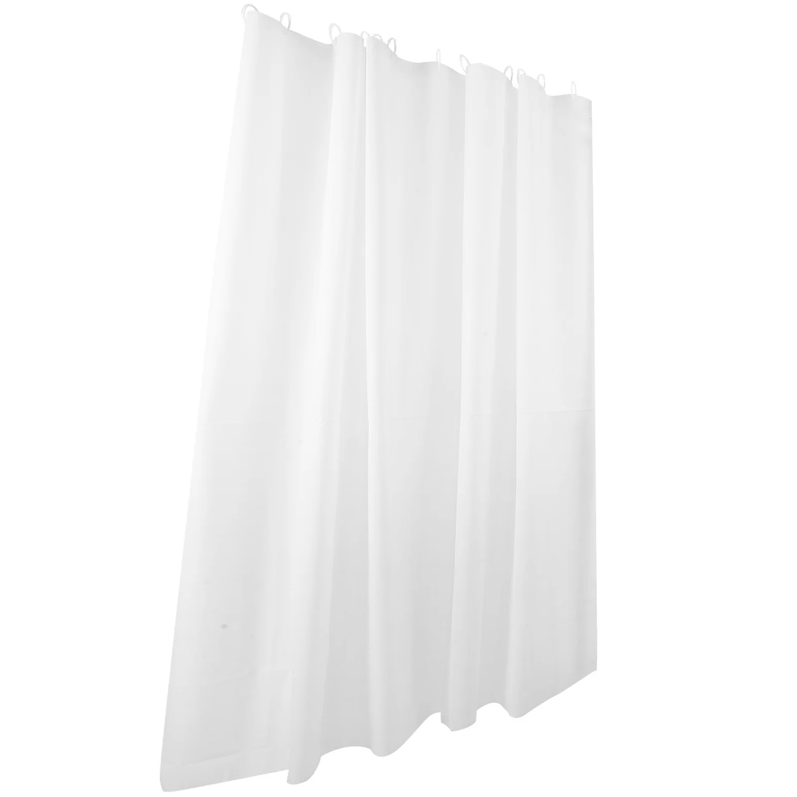 

Solid Color Peva Thickened Shower Curtain Waterproof Bath Bathroom Shower Curtain Hanging Decorative Bathroom Decor