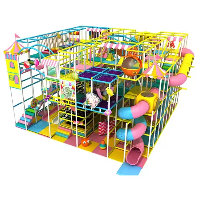 Children Indoor Playroom Daycare Playground Play Center Indoor Playground Equipment