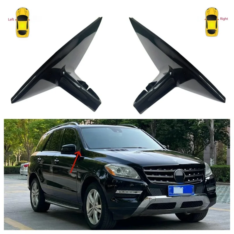 

For Mercedes-Benz M Class ML W166 2012 - 2017 Front Window Triangle Trim Plate Mirror Garnish Panel Base Holder