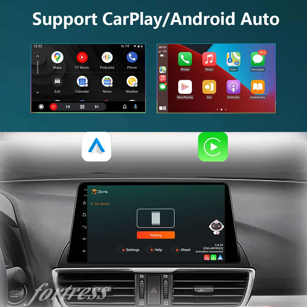 CarPlay 8G 128G For Mazda 3 Axela Sedan BM BN 2013 - 2018 2019 Car Radio Android 13 HU 8-Core Android auto Stereo DSP 2din radio