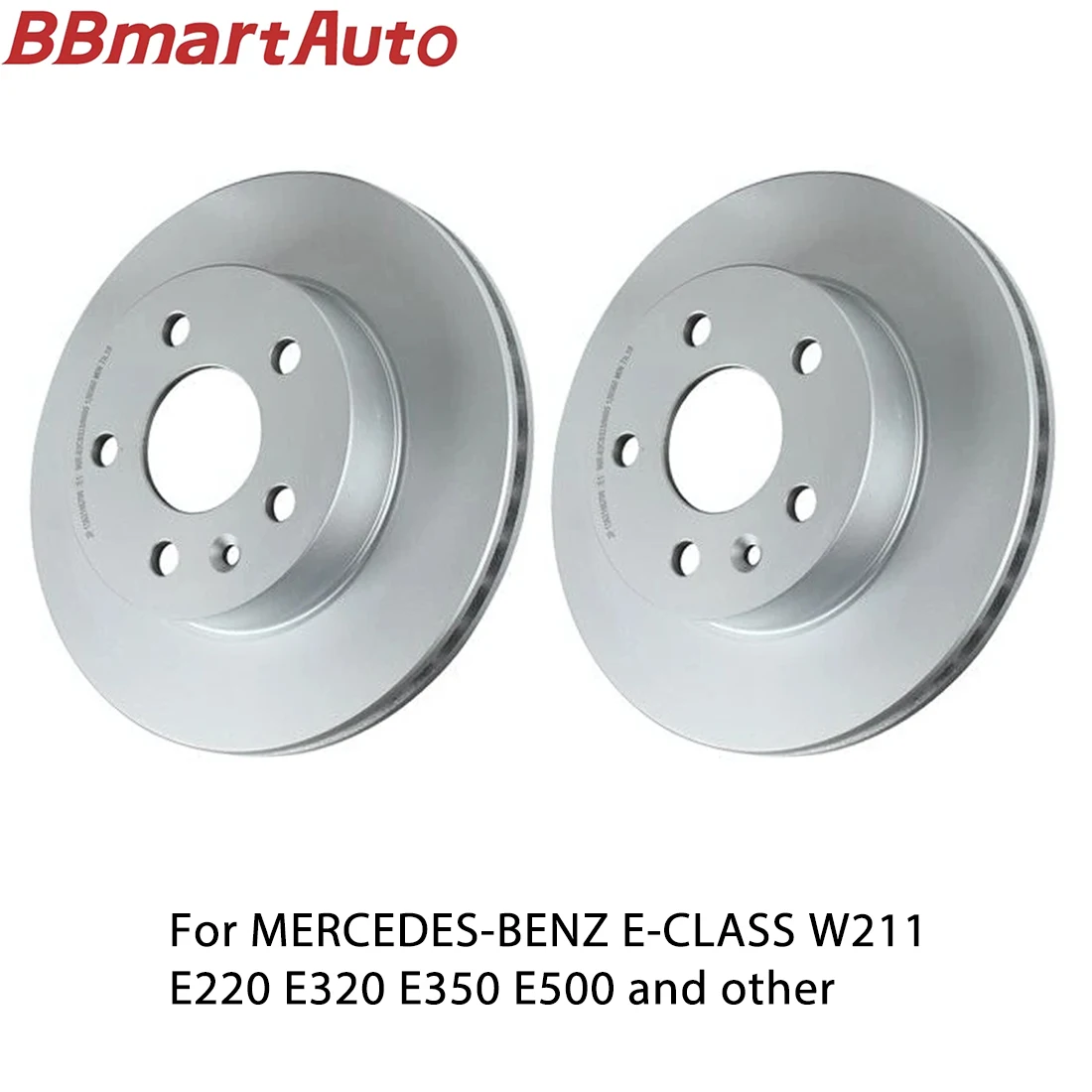 

2114210812 2pieces front brake disc for MERCEDES-BENZ E-CLASS W211 E220 E320 E350 E500 and other.BBmart Auto Parts