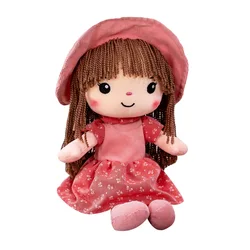 40cm Princess Doll Stuffed Plush Toy Girl's Kids Birthday Gift Wedding Rag Doll Kawaii Baby for Girl Children