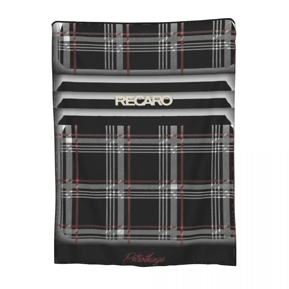 

Плед Recaro Houndstooth из легкого флиса для кровати и офиса, мягкий тонкий плюшевый плед для комфорта