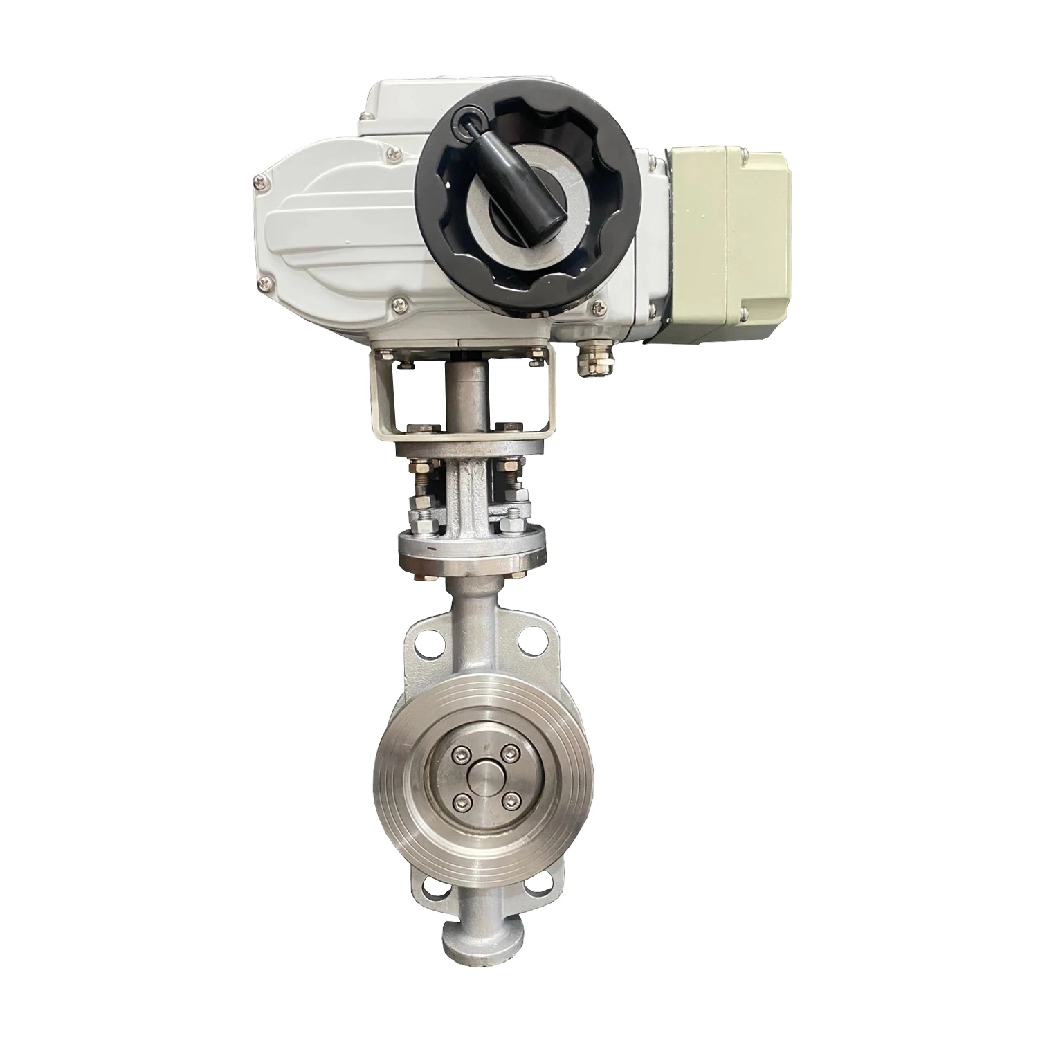 Hot Selling Wafer Electric butterfly Valve Dn300 DC12~24V Marine Electric Wafer butterfly Valve