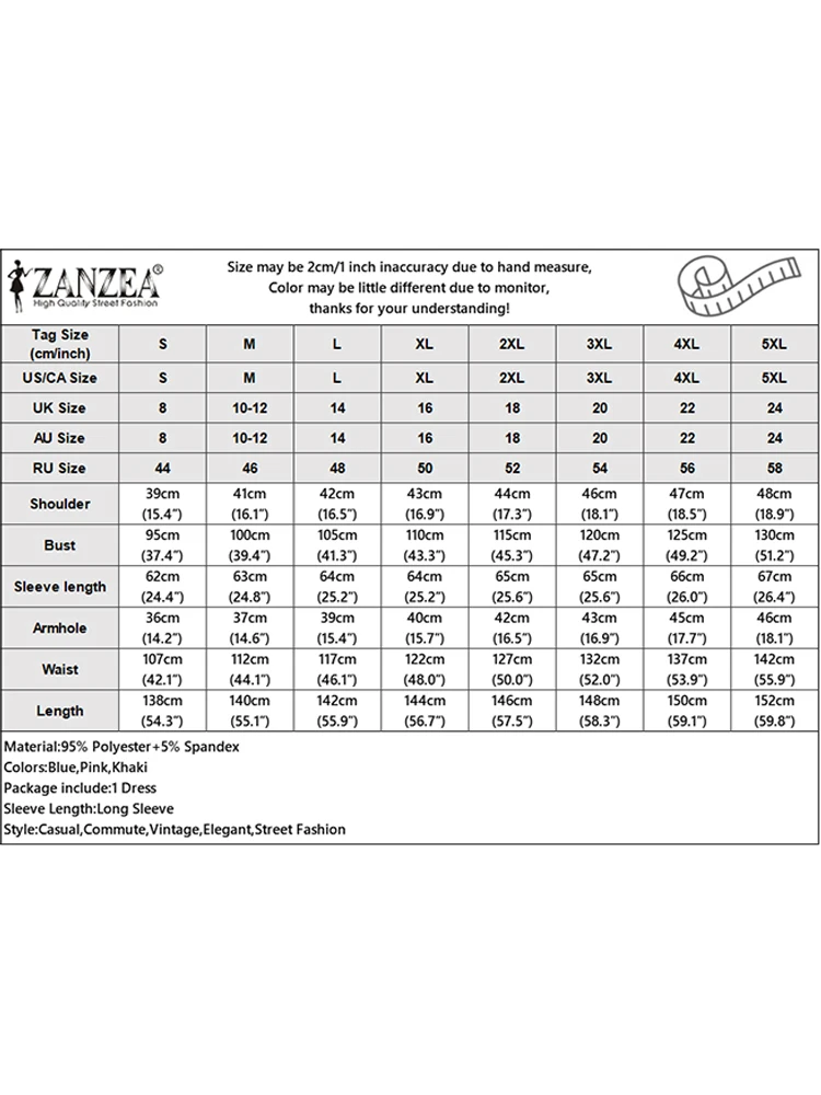 ZANZEA musulman Hijab robes Ramadan Abaya Robe Femme femmes élégant à manches longues plissé Robe d'été solide bouton Robe caftan 2026