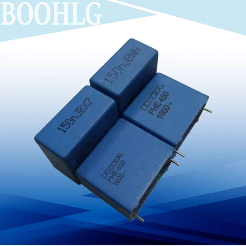 5 peças rifa phe450 0.15uf 1600v 150nf u15 154 novo capacitor de filme 22mm