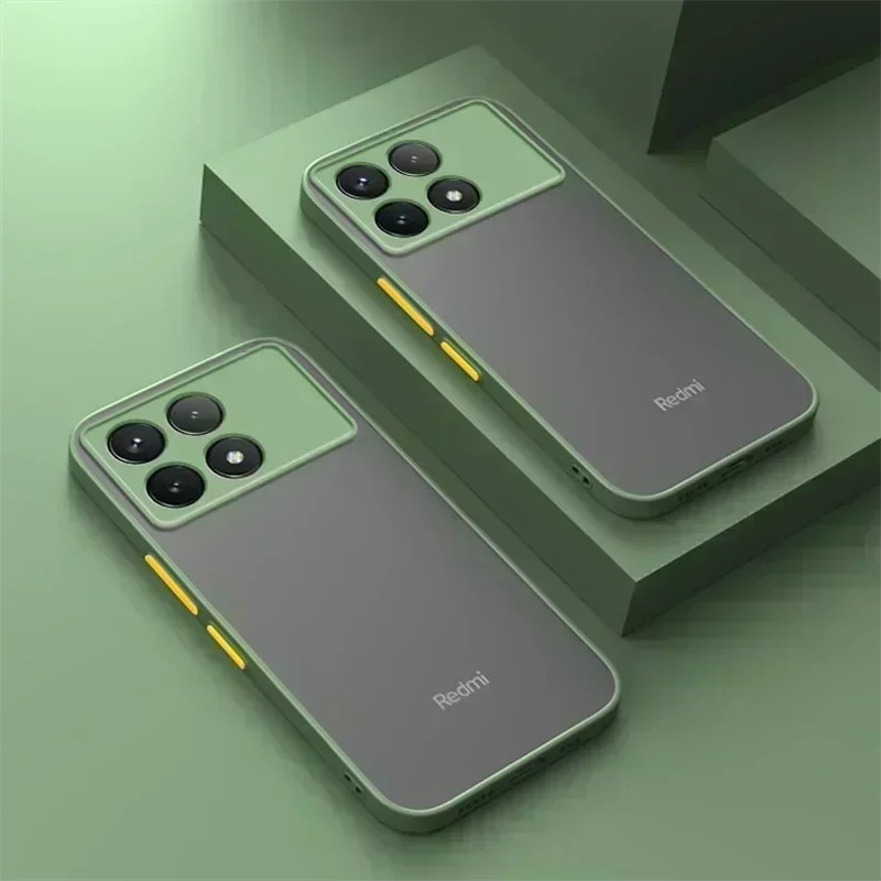 Funda On-Coque de téléphone transparente pour Xiaomi, pare-chocs antichoc fin, coque de luxe, Redmi Note 13, 12, 11, 4G, 10, 9, POCO X6 Pro, 5G, 256