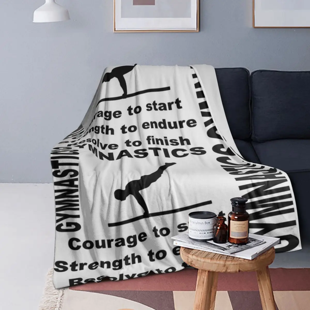

Мужское гимнастическое вдохновляющее одеяло с цитатами, мягкое теплое фланелевое одеяло, покрывало для кровати, гостиной, пикника, домашнего дивана