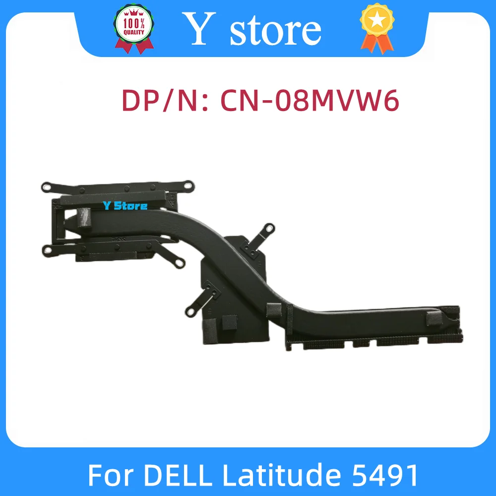 

Y Store New Original CN-08MVW6 8MVW6 08MVW6 AT26I0050SL Radiator For Dell Latitude 5491 Cooling Heatsink Fast Ship