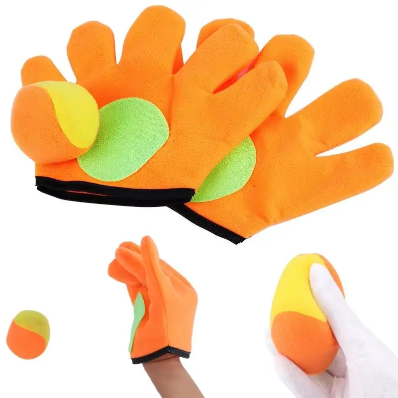 Raquette cible collante pour enfants, balle collante, jouet multijoueur, jeu de lancer et de capture en plein air, cadeau d'anniversaire pour garçon