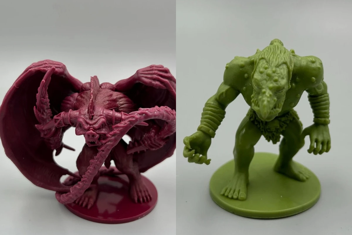 Feral Troll Legend of Drizzt Miniatura não pintada de Dungeons & Dragons WOTC Errtu B