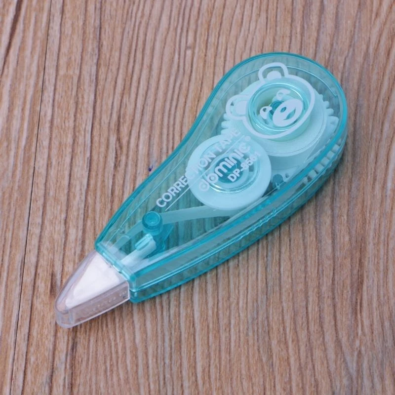 090F Simple Correction Tape Portable Correction Rollers White Out Correction Tape Tear Resistant School Supplies