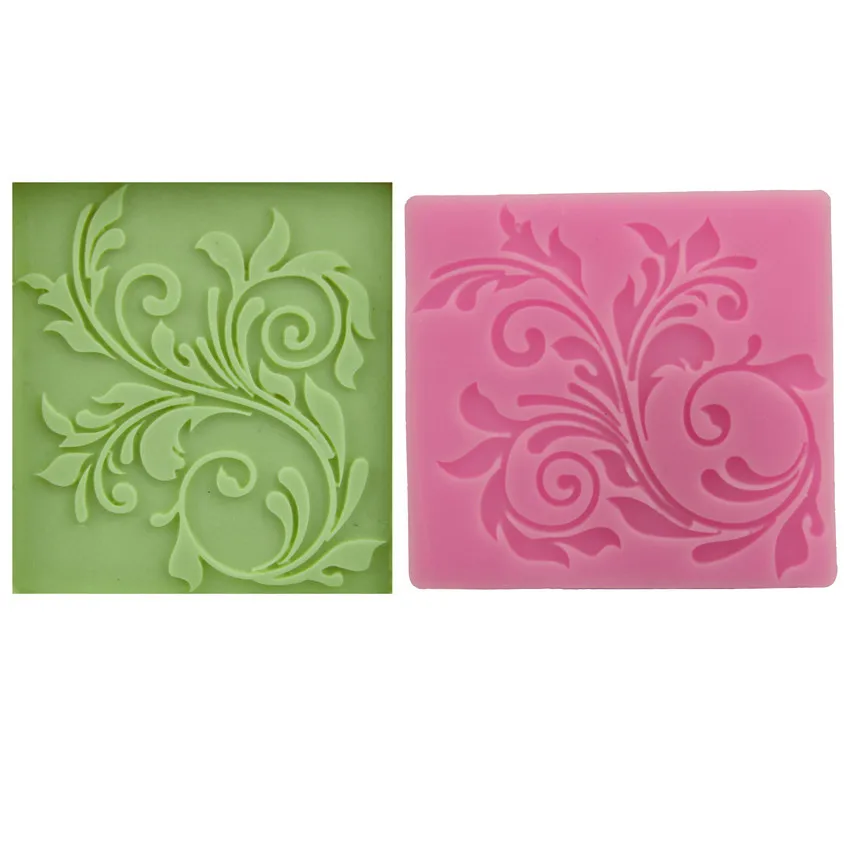 lace Silicone Impressing Mold Mat Fondant Cake Sugar Mould cooking tools Flower Decorating Tools