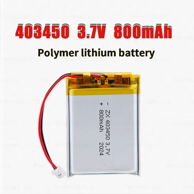 1pcs-10pcs 403450 800mAh Li Polymer Ion Battery 3.7V Lithium Batteries for Radio Speaker Beauty GPS Navigator Controller Camera