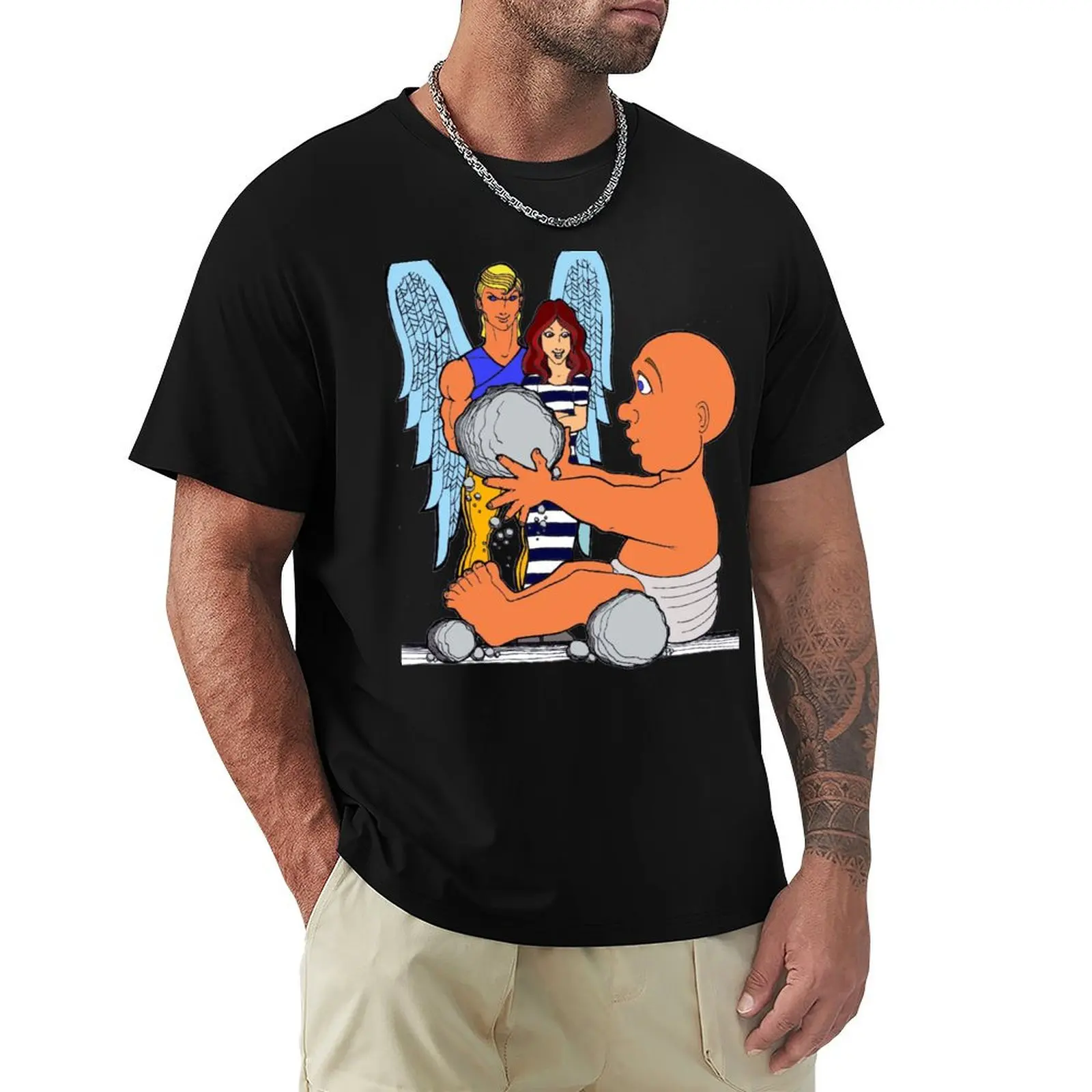 

Giant, Hybrid Baby.... T-Shirt cotton man t-shirts plus size tops gifts for boyfriend boys whites men t shirts high quality