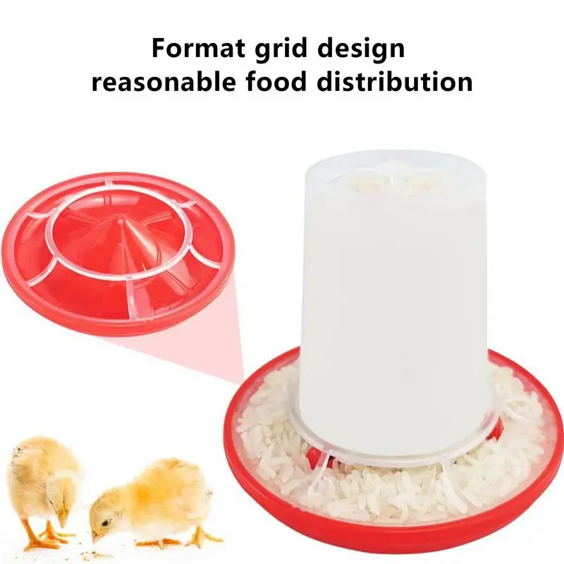 Chick Feeder Chick Feeder And Waterer Set Poultry Feeding Equipment For Backyard Indoor Outdoor Barn Family Pet Livestock