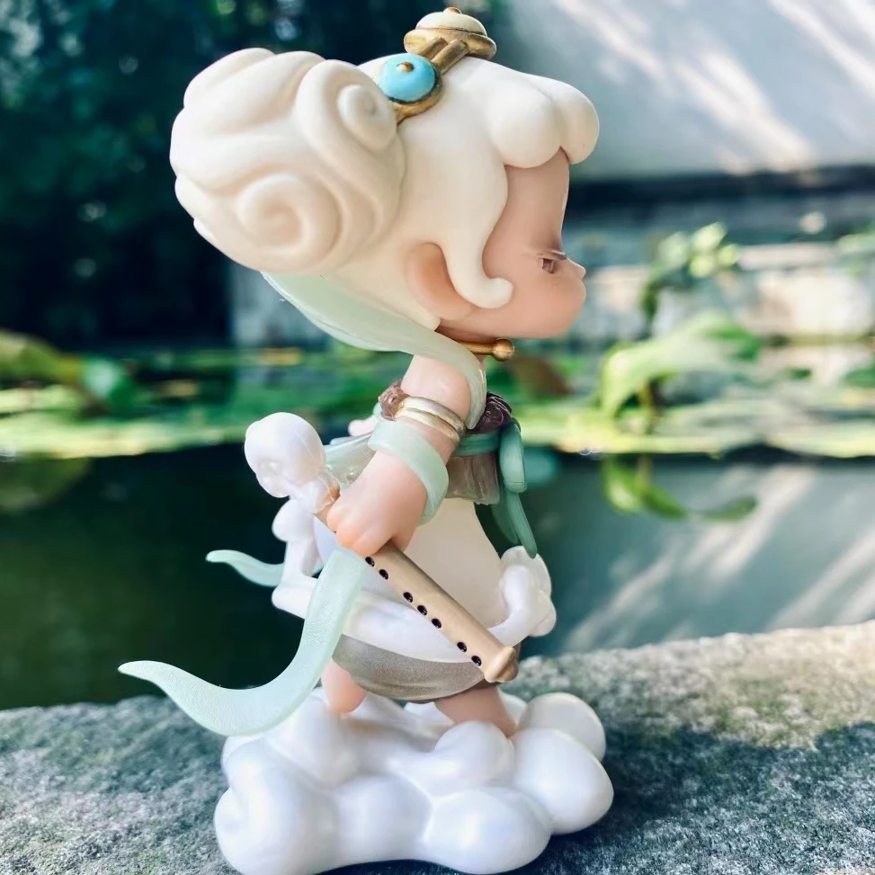 New Classical Spice Princess Music Dance Blind Box Ancient Egypt Girl Instrument Figure Toys Garden Decoration Handmade Gift