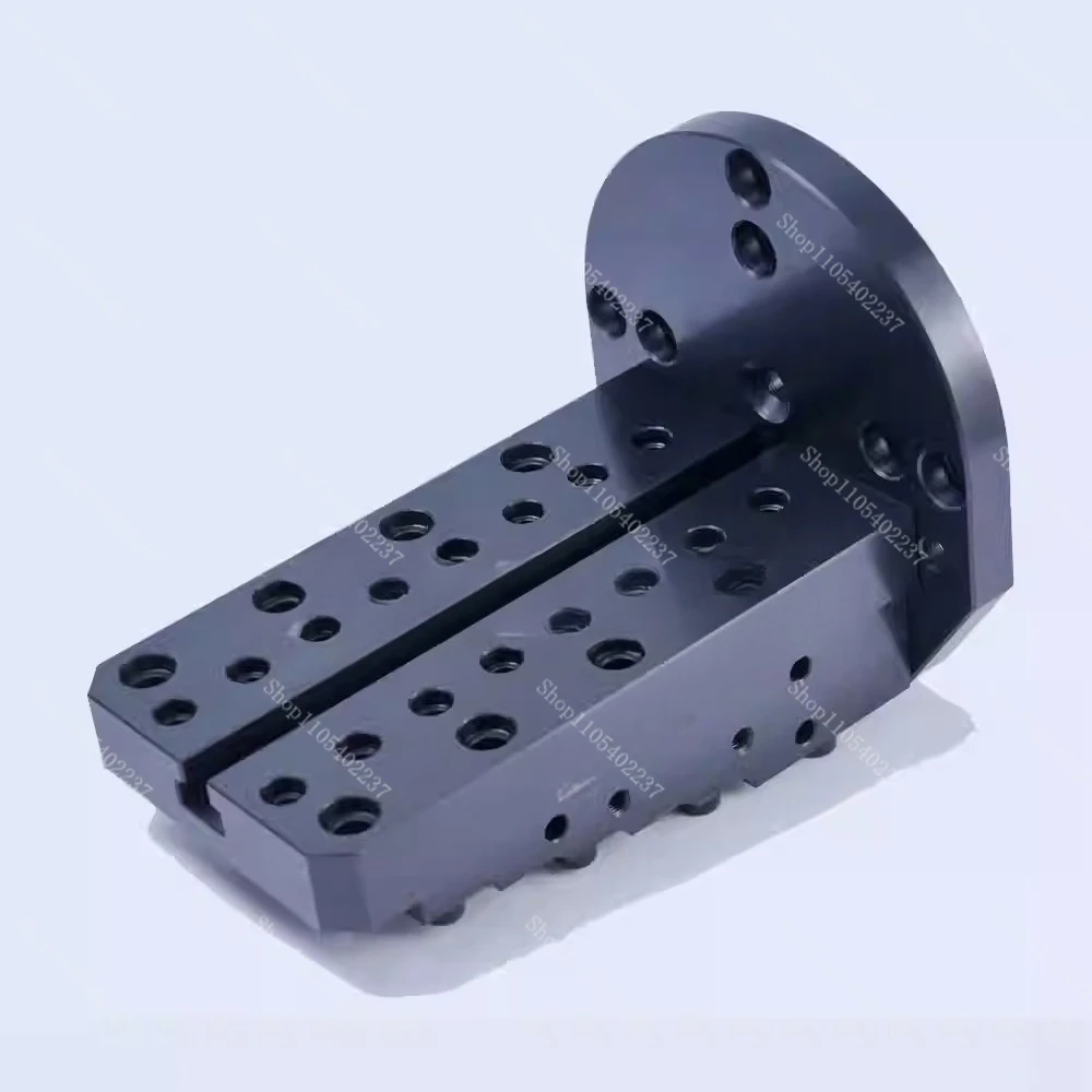 Four axis bridge slab, single side L plate with T-shaped groove, arbitrary installation, self centering vise
