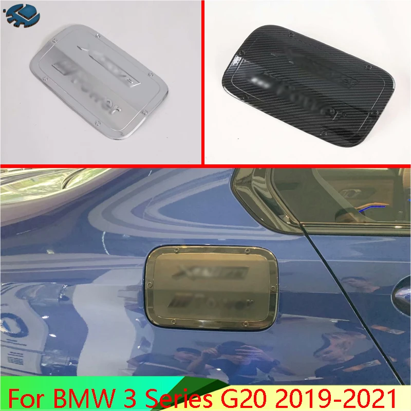 

Автомобильные аксессуары для BMW 3 серии G20 2019-2021, хромированная крышка топливного бака из АБС-пластика, тюнинг автомобиля, защитная крышка для топливного бака