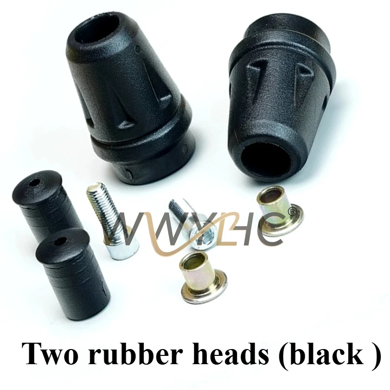 

Suitable for Kaka Wharf Anti-drop Rubber Head Spring Breeze 250SR Stepless GSX250rr Saikelong Motorcycle Bar Ball