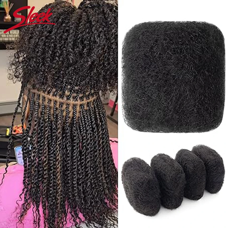 

Натуральные кудрявые волосы Afro Kinky Curly для плетения, твистов, наращивания и создания дредов (бразильские)