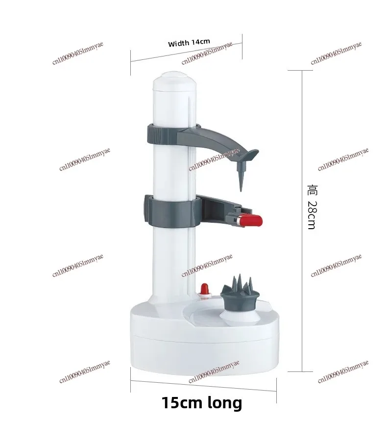 Skrobak do owoców, automatyczna obieraczka do użytku domowego, przenośna, wielofunkcyjna elektryczna obieraczka do ziemniaków
