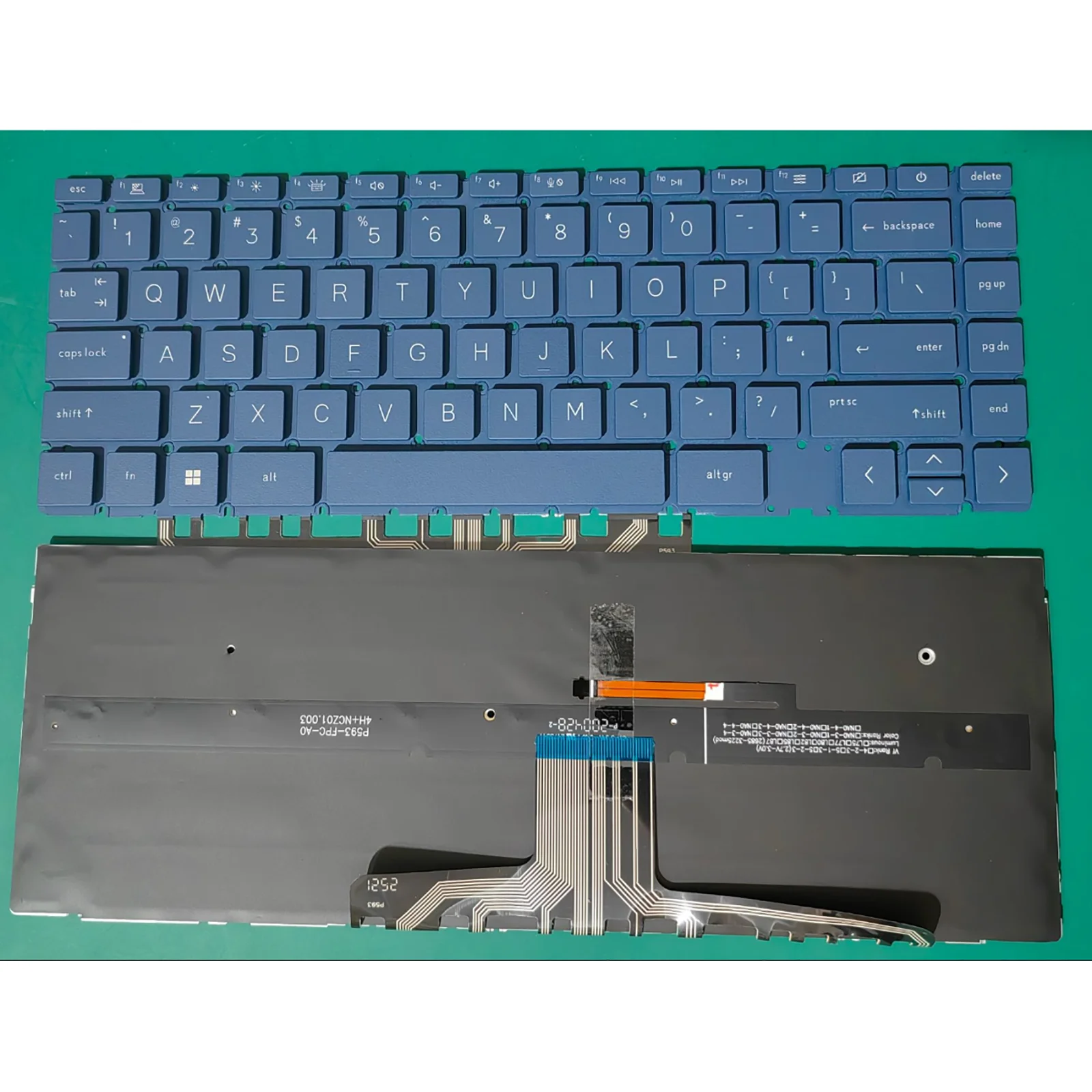 Laptop Keyboard for HP Spectre x360 14-EA0000 14-EA0023DX 14-EA0047NR 14-ea 14-ea1000 14-ea2000 14t-ea US Backlit Blue