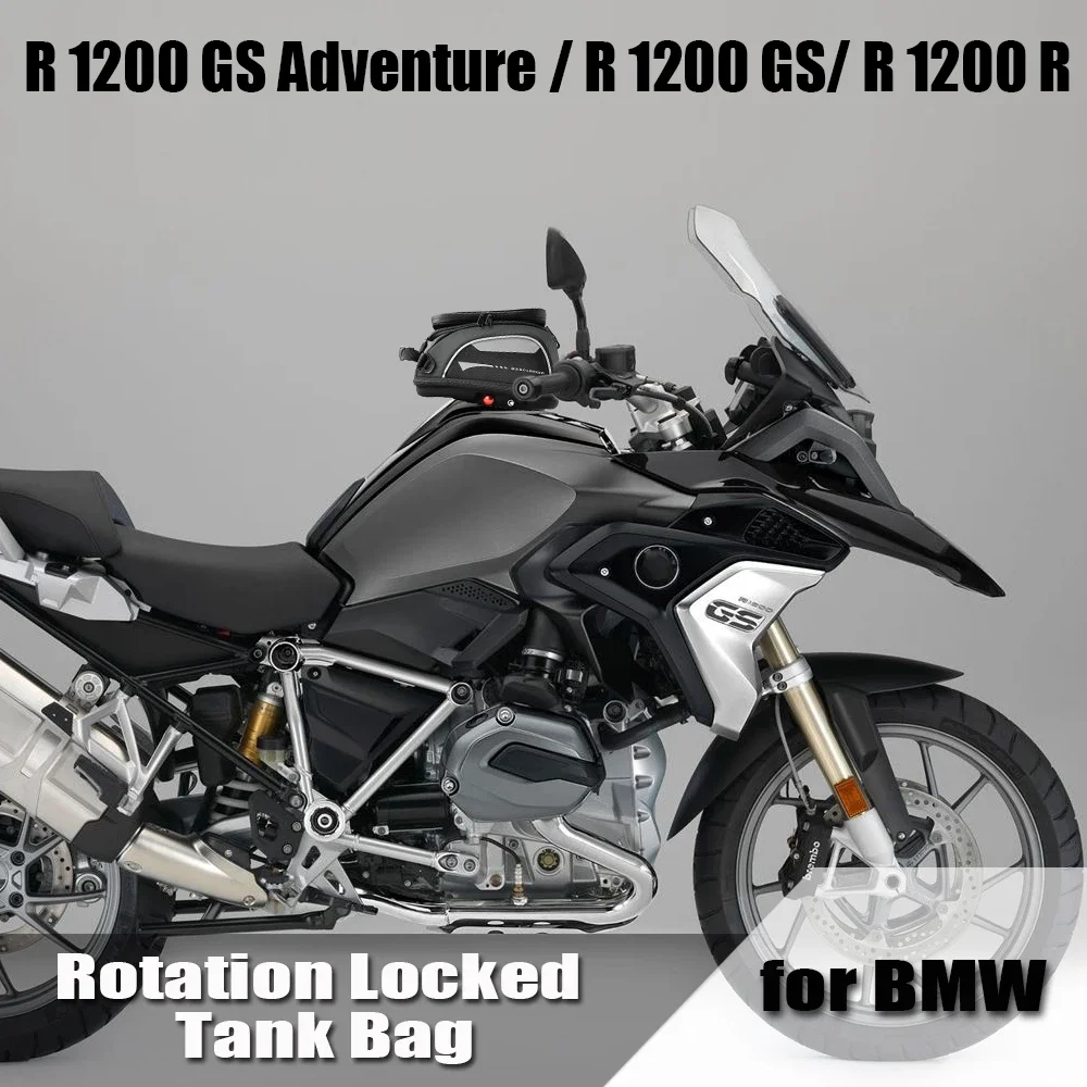 

Tank Bag for BMW R1200R R1200GS R 1200 GS Adventure Rotation Locked Anti Theft Bag Fuel Luggage Waterproof Navigation Bag