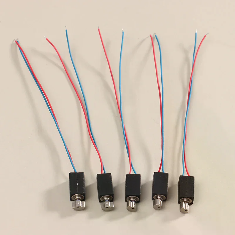 /TPz/5Pcs 4mm*8mm 0408 Mini Micro Vibration Motor DC 3V Hollow Cup Coreless Motor Small with Eccentric Wheel DIY Massager Toy