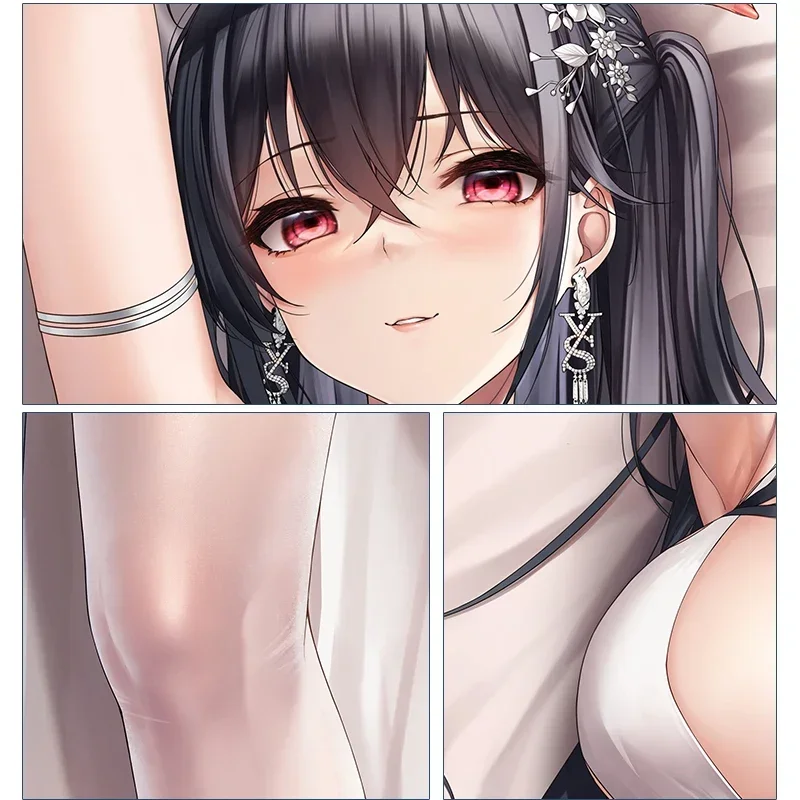 IJN Taihou Wedding Dakimakura Azur Lane Full Body Hugging Cushion Cover Sexy Pillow Case Pillowcase Home Bedding Decor Otaku