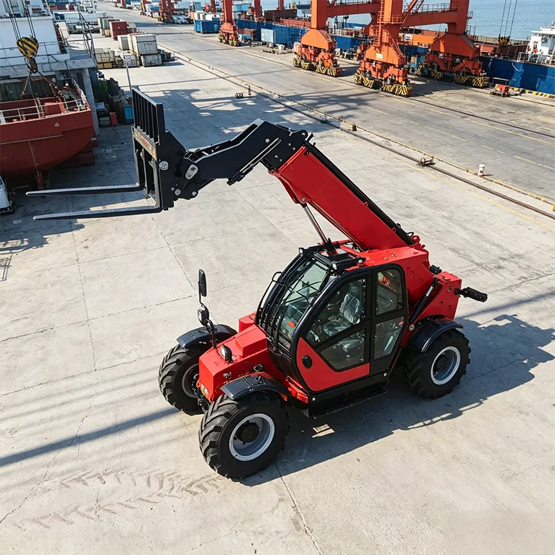 .2 Ton Telehandler with 7.2 Meter Lifting Height for Warehouse Stacking